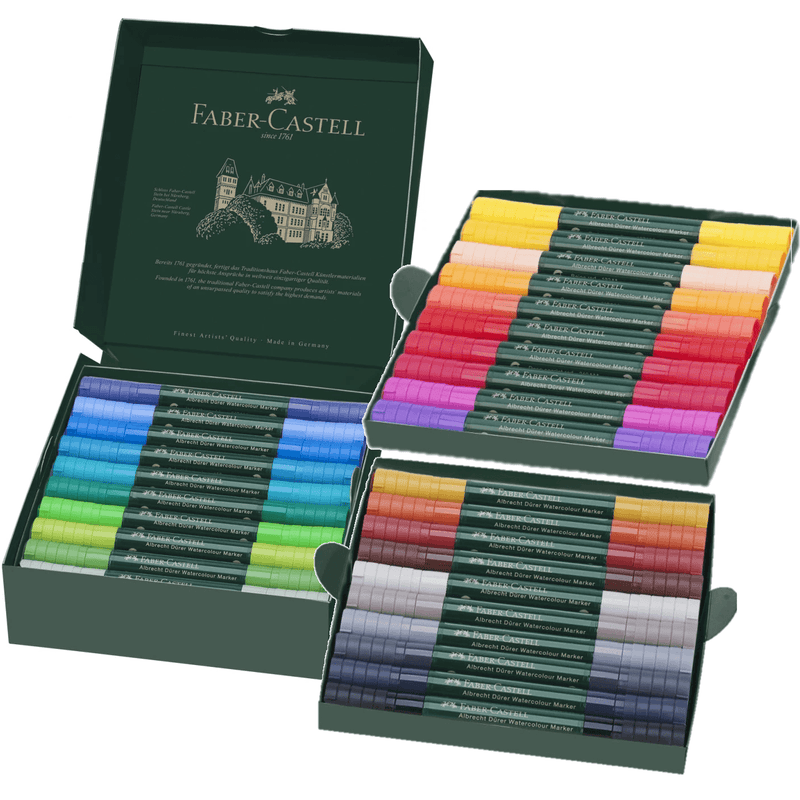 30 Faber-Castell Watercolour Albrecht Durer Dual Tip Markers 18-160330 - SuperOffice