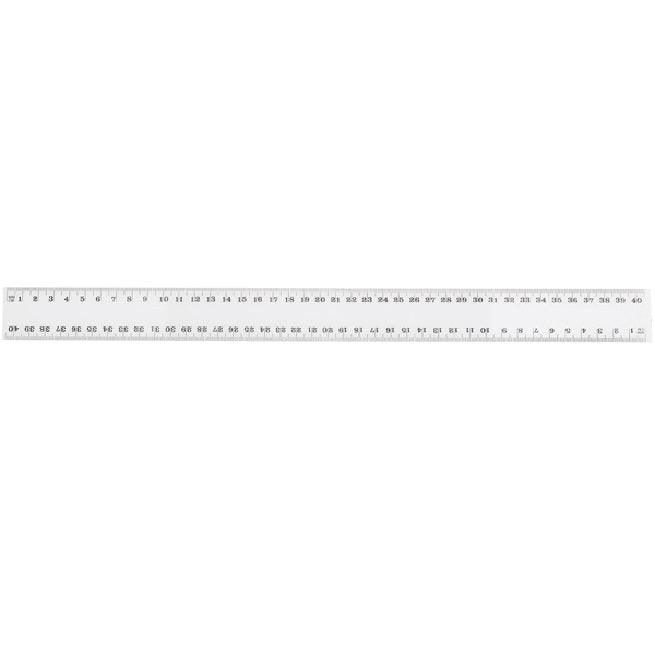 Celco Plastic Ruler 400mm 40cm Clear Pack 36 0102410 (Pack 36) - SuperOffice