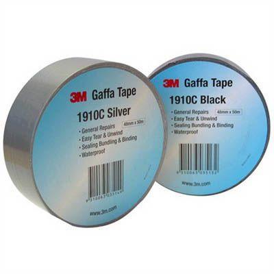 3M 1910C Gaffa Tape Cloth 48Mm X 10M Silver AT010565821 - SuperOffice