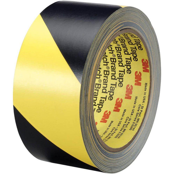 3M 5702 Safety Stripe Tape 50Mm X 33M Black/Yellow 70006747730 - SuperOffice