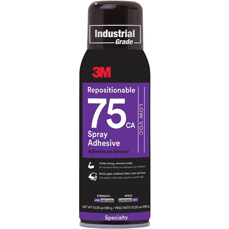 3M 75 Artist Repositionable Spray Adhesive 290G AS019445183 - SuperOffice