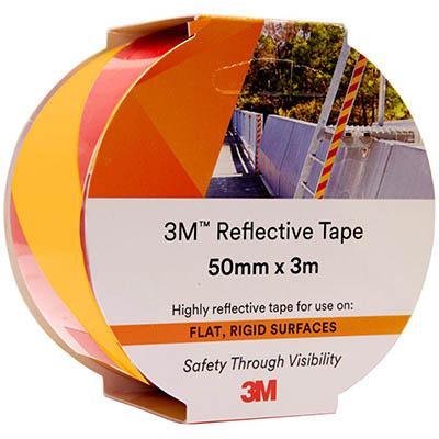3M 7931 Reflective Tape Yellow/Red 50Mm X 3M 7931YR - SuperOffice
