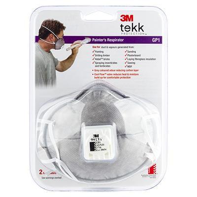 3M 9913V Tekk Painter'S Respirator Pack 2 AT010580812 - SuperOffice
