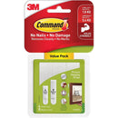 3M Command Picture Hanging Strips Small Medium Combo Pack White XA006711536 - SuperOffice