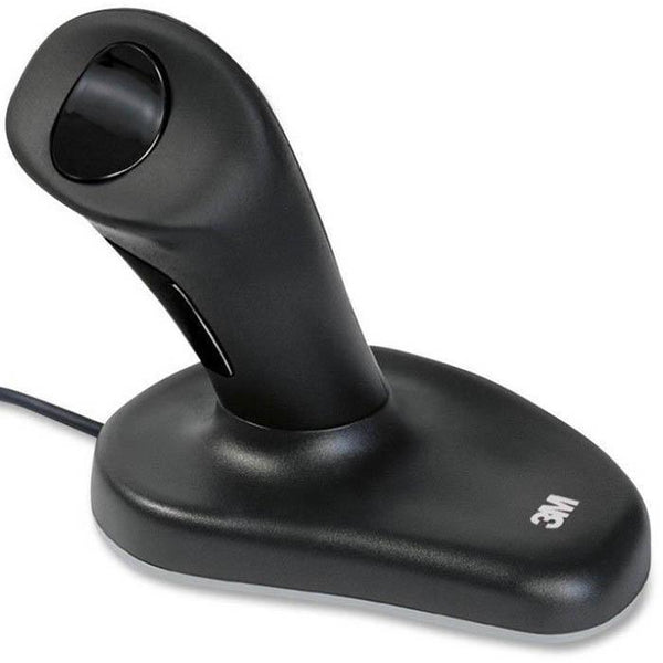 3M Em500Gps Wired Ergonomic Mouse Small Black | SuperOffice