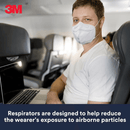 3M P2 Face Mask Particulate Filter Disposable Box 25 WX700903528-1 - SuperOffice