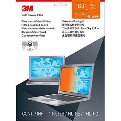 3M Pf12.1W Privacy Filter 12.1 Inch Widescreen Gold 98044054934 - SuperOffice