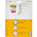 3M Post-It White Tabletop Easel Sticky Notes 508mmx584mm 20 Sheets 70005188050 - SuperOffice