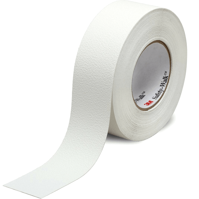 3M Safety-Walk 280 Anti Slip-Resistant Medium Resilient Tape Tread 100mmx18.3m White 70070549137 - SuperOffice