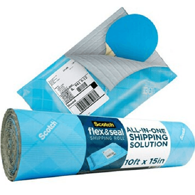 3M Scotch Flex & Seal Shipping Packaging Roll 380mmx3m 70007046215 - SuperOffice