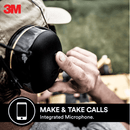 3M Worktunes Earmuff Call Connect Bluetooth Headphones 90543-4DC - SuperOffice