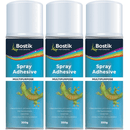 3x Bostik Multi-Purpose Adhesive Glue Spray Can 350G 30612304 (3 Pack) - SuperOffice