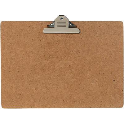 3x Marbig Masonite Clipboard Large Heavy Duty Solid Clip A3 43150 (3 Pack) - SuperOffice