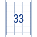 4 Pack Avery 936058 J8157 Quick Peel Address Label Inkjet 33/Page White 50 Sheets 936058 (4 Packs) - SuperOffice