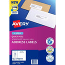 4 Pack Avery 959002 L7161 Address Label Sure Feed Laser 18/Sheet White 100 Sheets 959002 (4 Pack) - SuperOffice