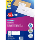4 Packs Avery 959062 L7158 Address Labels Sure Feed Laser 30/Page White 100 Sheets 959062 (4 Packs) - SuperOffice