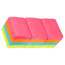 4 Packs Post-It Mini Sticky Notes 36x48mm Capetown Colours Assorted Pack 12 Pads 70005248904 (4 Packs) - SuperOffice
