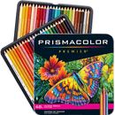 48 Prismacolor Premier Colour Pencils Tin Soft Core Artist P955 - SuperOffice