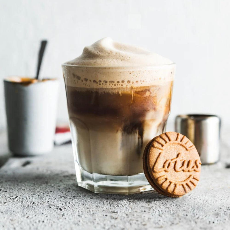 Lotus Biscoff Sandwich Biscuits Milk Chocolate 110g Pack 12 15410126676355 (Milk Choc) - SuperOffice