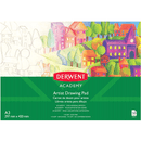 5 Pack Derwent Academy Artist Drawing Pad Paper Landscape A3 50 Sheet R310480 (5 Books) - SuperOffice