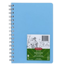 5 Pack Derwent Academy Visual Art Diary Portrait 120 Pages A5 Blue R310701 (5 Pack) - SuperOffice