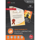 5 Pack GBC Adhesive Backing Laminating Pouch 125 Micron A5 Clear Box 25 BLADHA5 (5 Pack) - SuperOffice