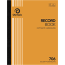 5 Pack Olympic 706 Duplicate Record Book 50 Leaf Bulk 140859 (5 Pack) - 706 - SuperOffice