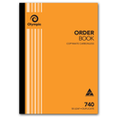 5 Pack Olympic 740 Duplicate Order Book Carbonless 50 Leaf Bulk 142795 (5 Pack) - 740 - SuperOffice