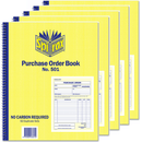 5 Pack Spirax 501 Purchase Order Book 250x200mm Carbonless BULK 56501 (5 Pack) - SuperOffice