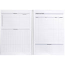 5 Pack Spirax P704 Notebook To Do List Appointment Book 140 Page A4 Black Bulk 565704 (5 Books) - SuperOffice