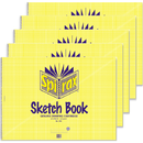 5 Pack Spirax Sketch Book 40 Page A2 56041 (5 Pack) - SuperOffice