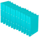 Marbig Antimicrobial Ring Binder Folder 2 Ring 25mm A4 Blue 12 Pack