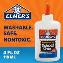 6 Pack Elmers Washable No Run School Glue Bottle 118mL BULK E304 (6 Pack) - SuperOffice
