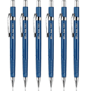 6 Pack Pentel P207 Mechanical Drafting Pencil 0.7mm Pacer Premium Metal Tip P207-C (6 Pencil) - SuperOffice