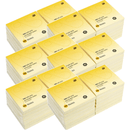 6 Packs Marbig Stick Sticky Notes 100 Sheet 75x75mm Yellow 12 Pads 1810305 (6 Packs of 12) - SuperOffice