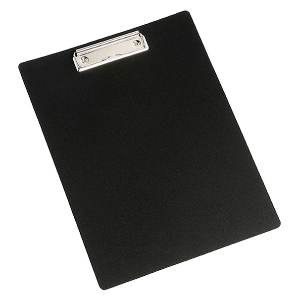 Marbig Tough Enviro PP Clipboard A4 Black Pack 12 BULK 4400402 (12 Pack) - SuperOffice