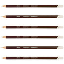 Derwent Coloursoft Pencil White Pack 6