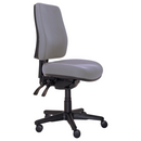 Buro Roma 3 Lever High Back With Seat Slide Without Arms Charcoal