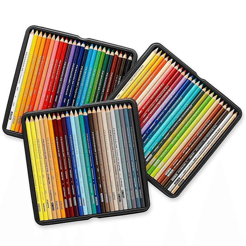 72 Prismacolor Premier Colour Pencils Tin Soft Core Artists PC972 - SuperOffice