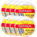 8 Rolls Sellotape Packaging Sealing Tape 18mmx66m 960106 BULK 960106 (8 Rolls) - SuperOffice