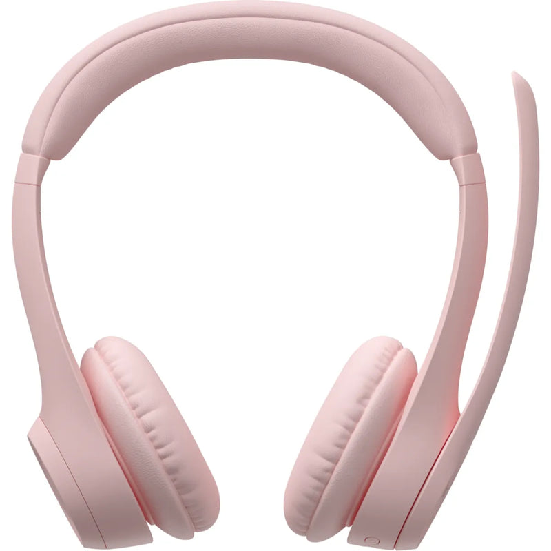 Logitech Zone 300 Wireless Bluetooth Microphone Office Headset Rose Pink