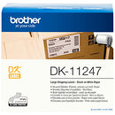 Brother DK-11247 Label Roll 103x164mm White Roll 180
