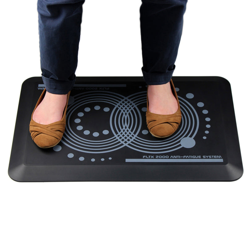 Floortex Anti-Fatigue Chairmat 2000 400x600mm Black