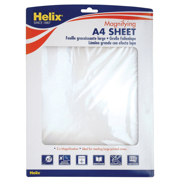 Helix Magnifying Sheet A4