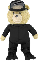 Commonwealth Toy & Novelty Co. Ted 2 24" Movie Size Plush Scuba Outfit
