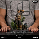 Iron Studios Star Wars Chewbacca & Tokkat 1:10 Scale Statue