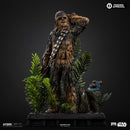 Iron Studios Star Wars Chewbacca & Tokkat 1:10 Scale Statue
