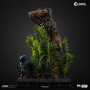 Iron Studios Star Wars Chewbacca & Tokkat 1:10 Scale Statue