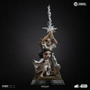 Iron Studios Star Wars Luke and Leia Minico
