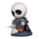 Monogram International Inc. Nightmare Before Christmas Jack Skellington with Zero Deluxe 18'' Money Bank